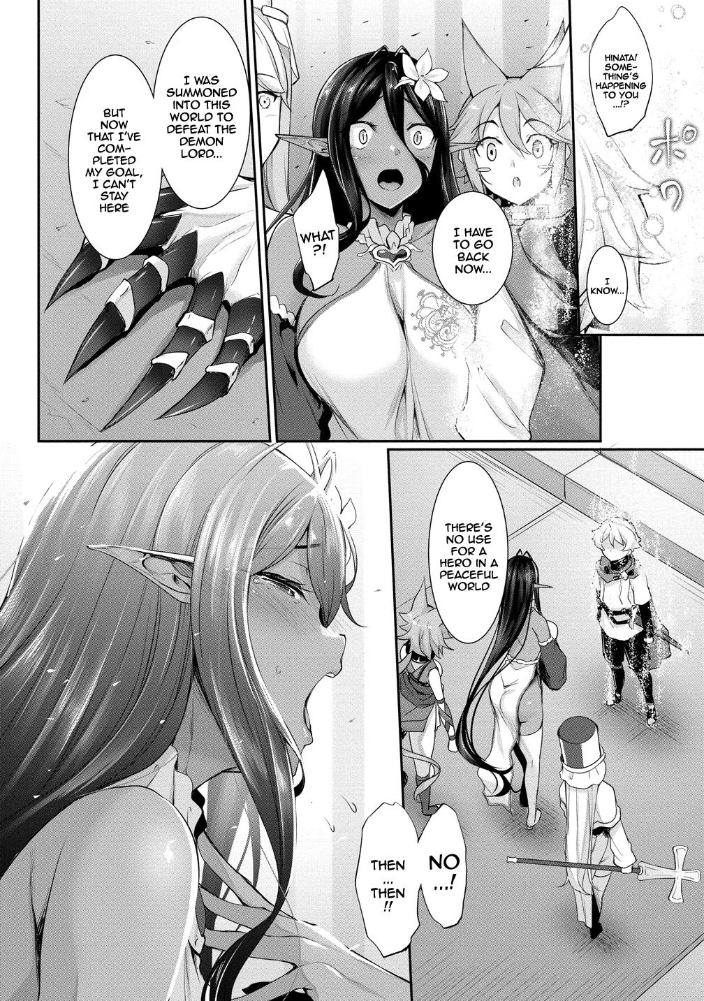 Hentai Manga Comic-A Slightly Clingy Dark Elf Chased Me From Another World 3-Read-34